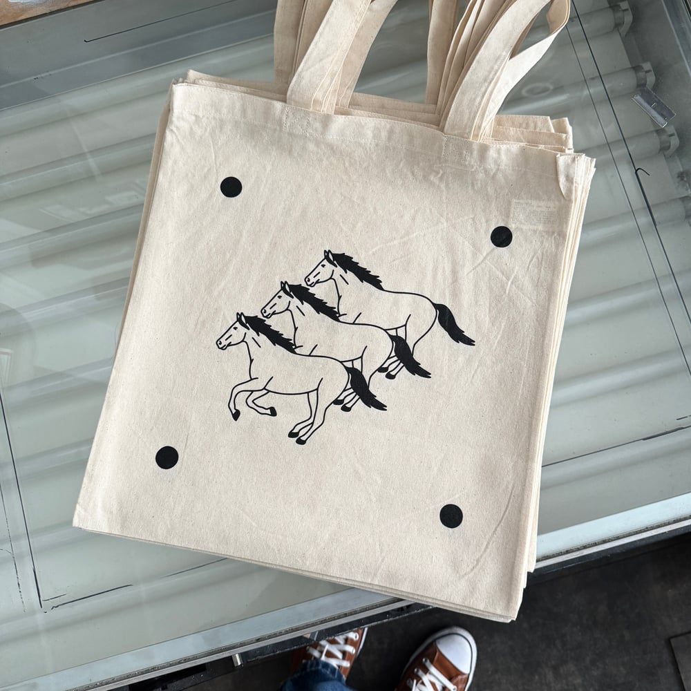 Image of Horses, Horses, Horses tote bag