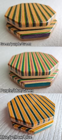 Image 3 of Recycled Skateboard Coasters