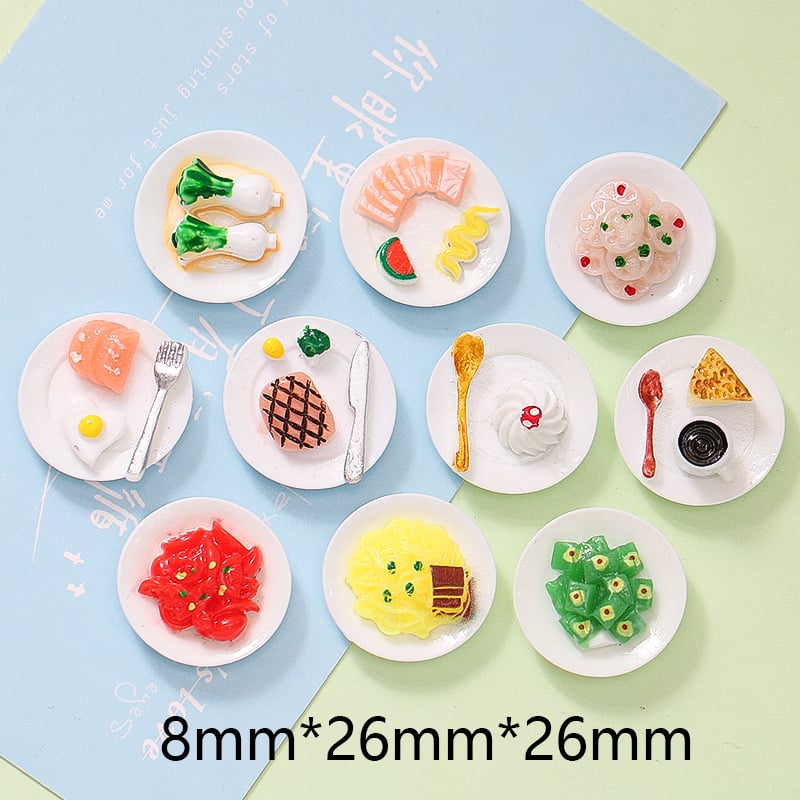 Image of for Eilik Smart Robot Toys, Mini Resin Interaction Toy, Food & Drink 20 Piece Playset (Robot Not Inc