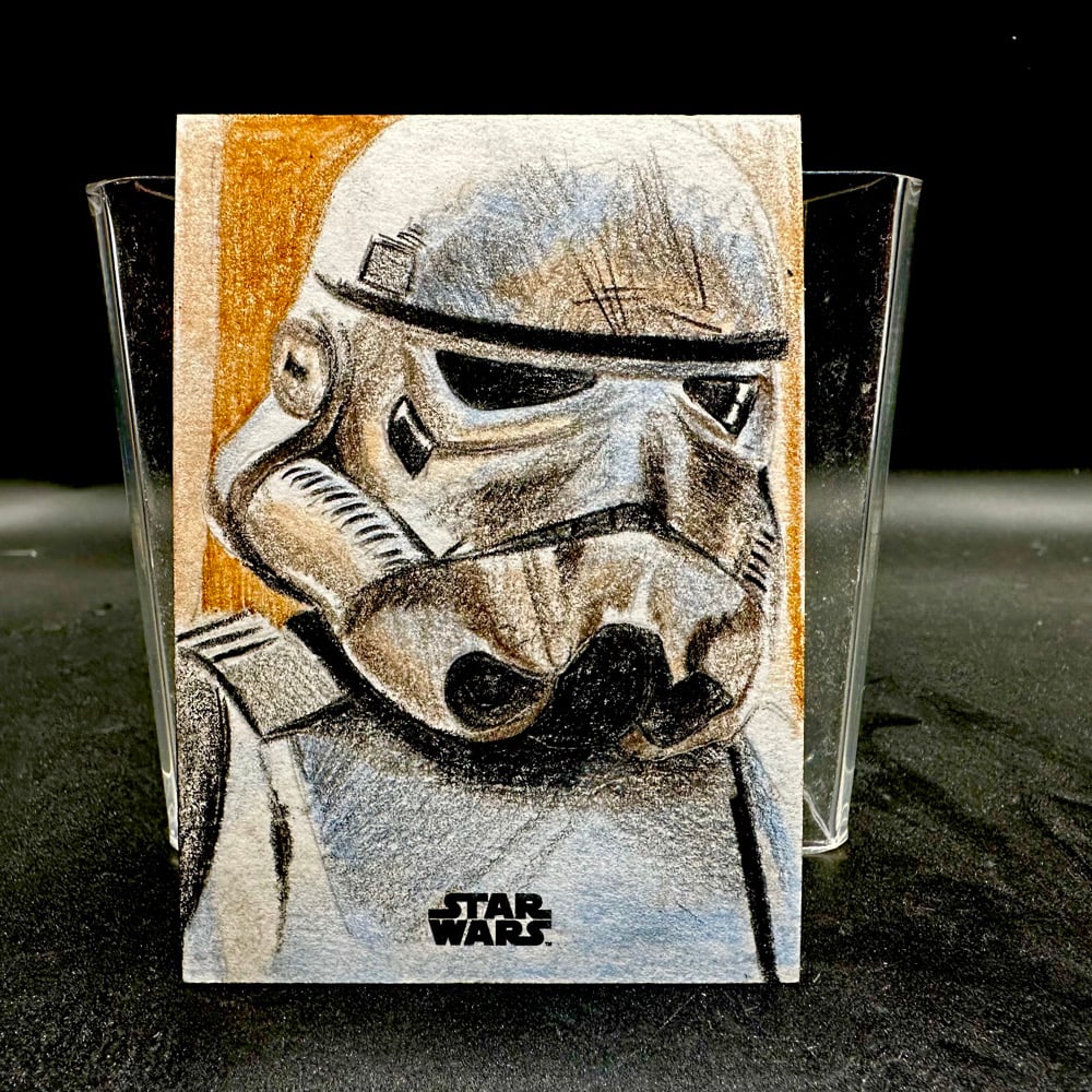 Topps Star Wars Stormtrooper Sketch Card