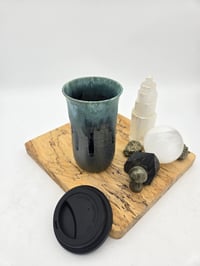 Image 3 of Blue Drip Travel Mug