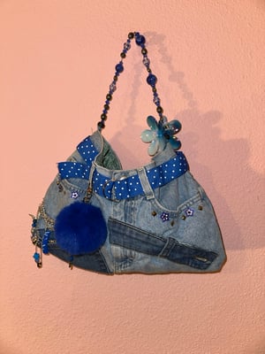 Image of Denim on Denim purse 