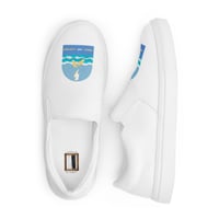 Shield logo slip-ons