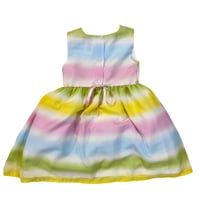 Image 3 of Blueberi Boulevard Pastel Rainbow Dress – Size 5 Pre-Owned