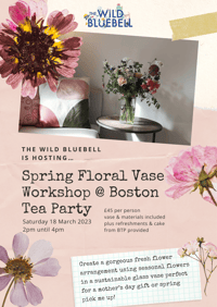 Spring floral vase workshop 
