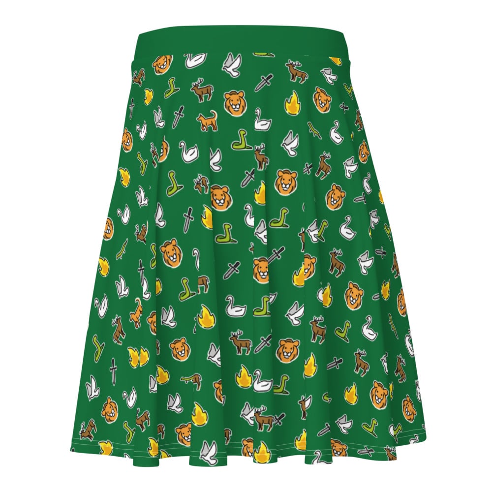 Janet's Kirtle Green Skirt