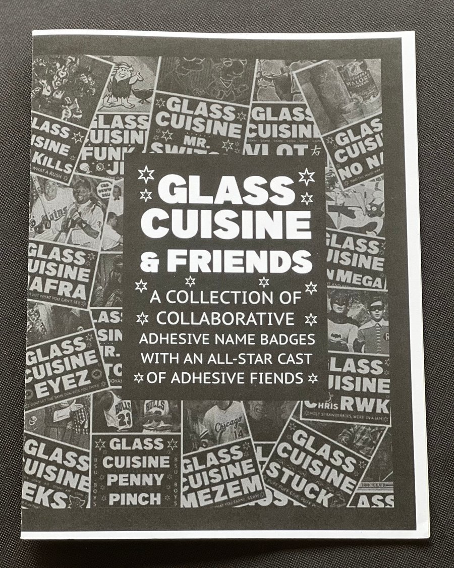 Image of Glass Cuisine & Friends Adhesive Zine