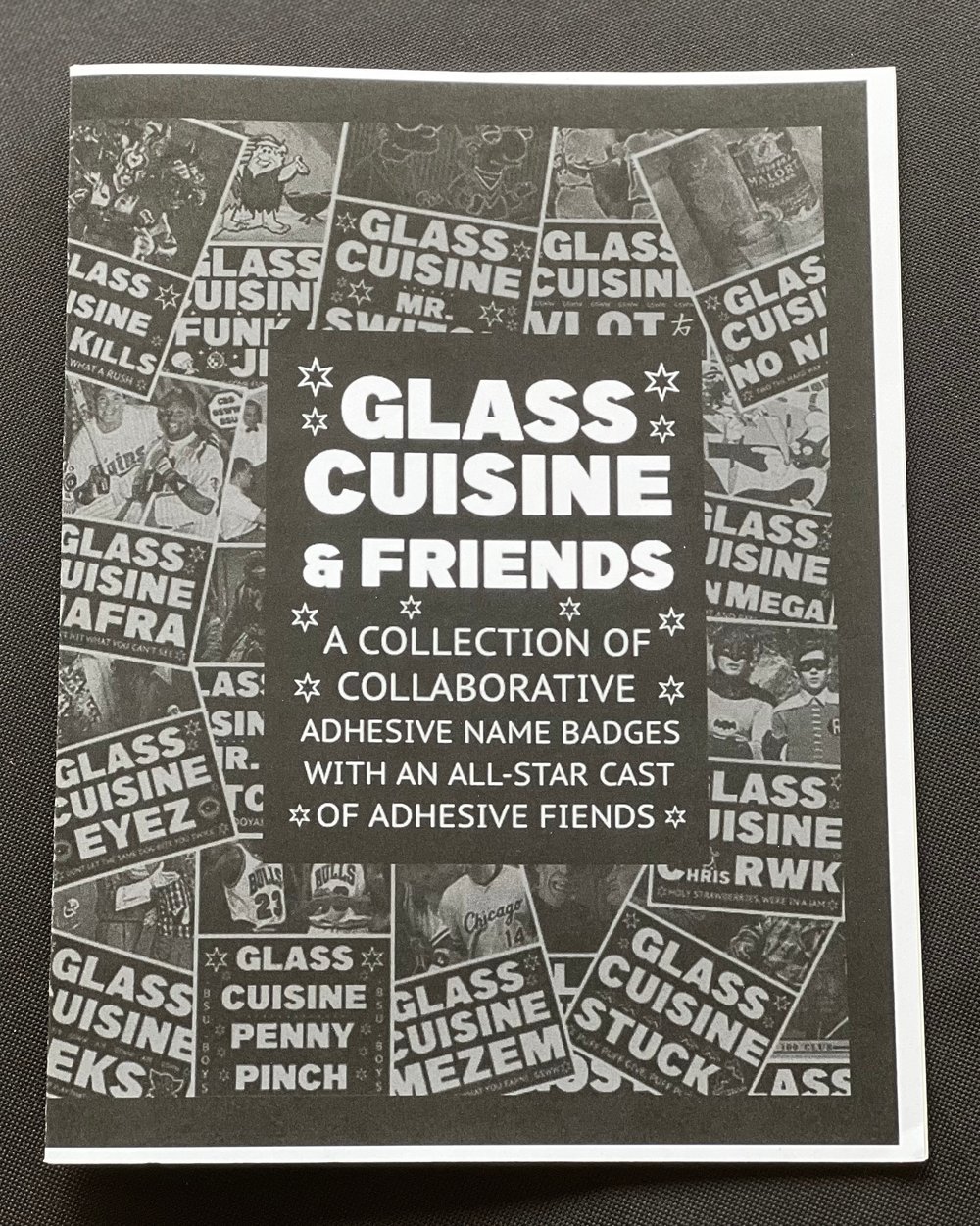 Image of Glass Cuisine & Friends Adhesive Zine