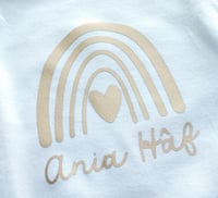Image 2 of Personalised Baby Vest