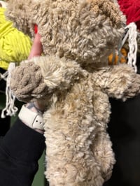 Image 3 of Fuzzy crocheted bear 
