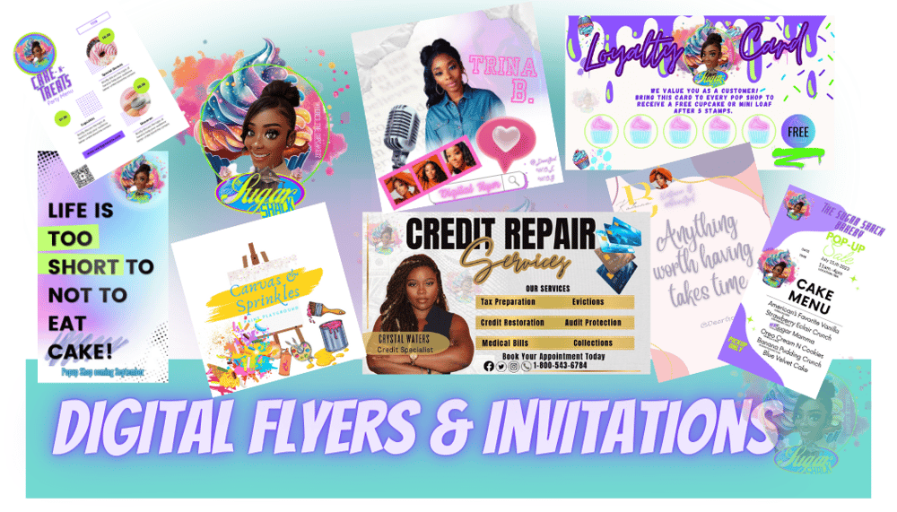 Image of Digital Flyers and Invitations