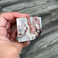 Image 4 of Mexican Crazy Lace Agate Floating Cube C