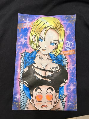 Image of Android 18🥰Krillin Tshirt