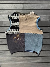 Image 3 of RECYCLED PATCHWORK VEST 5
