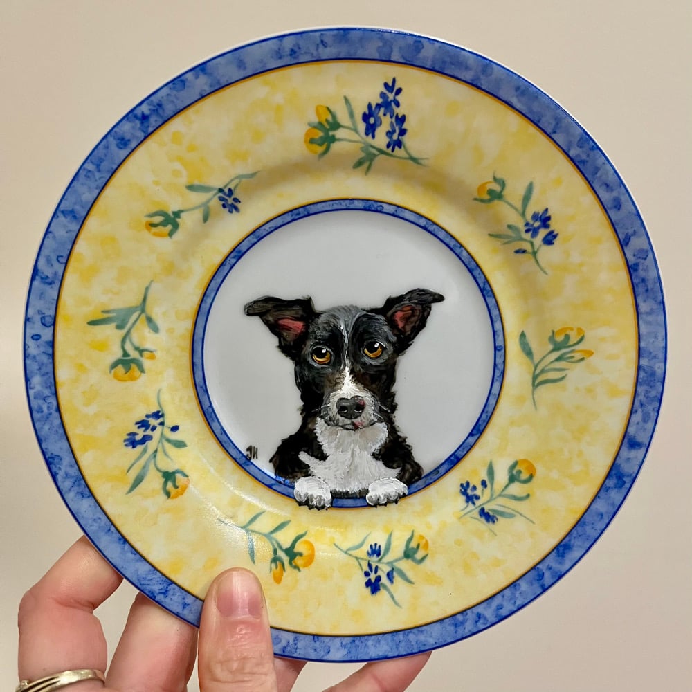 Custom Portrait Plate
