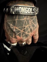 Image 9 of MONGOLS BRACELET *STAINLESS STEEL,WHITE GOLD,YELLOW GOLD