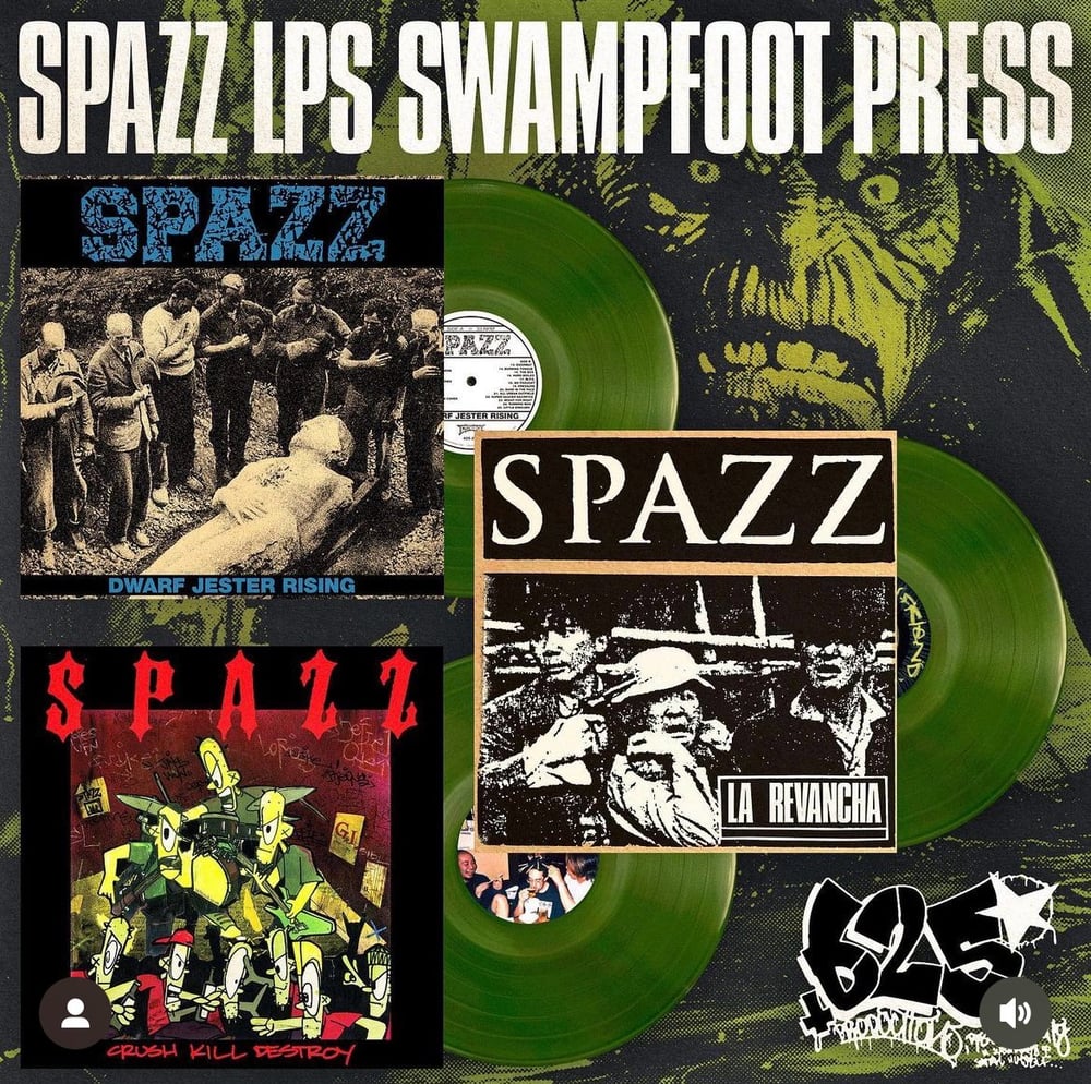 Spazz - "Dwarf Jester Rising" LP