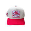 Art of Fame/ Diet Coke/ 5-Panel Trucker Hat Red & Off White 