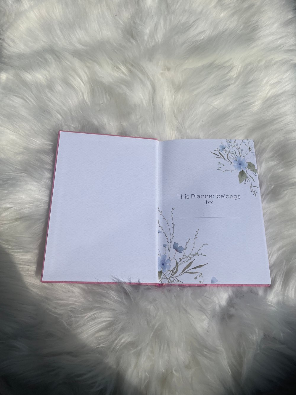 Self-care. A journal for a more intentional you. 