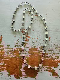 Image 4 of prehnite rosary style necklace