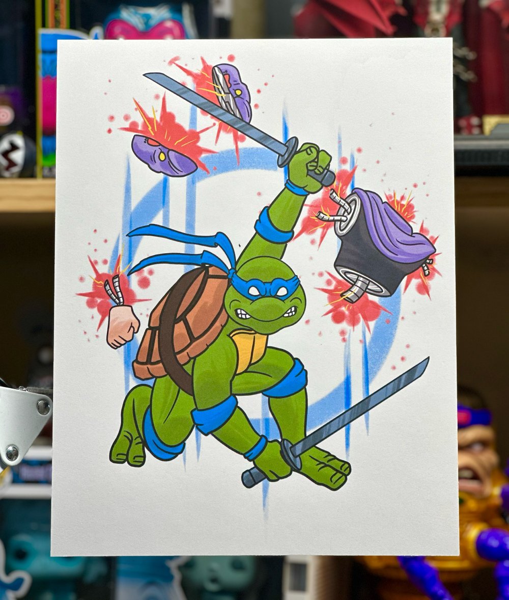 TURTLE POWER ! (All 4 prints )