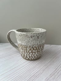 Image 1 of White Speckled Texture Mug
