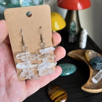 Clear Quartz Earrings