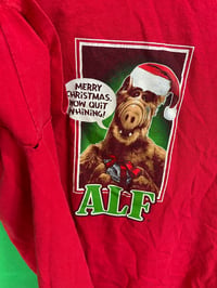 Image 3 of Y2k Christmas Alf t-shirt (XL)