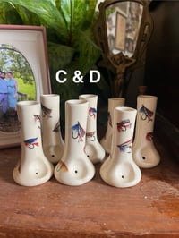 Image 4 of Fly Decal Mini Vases 