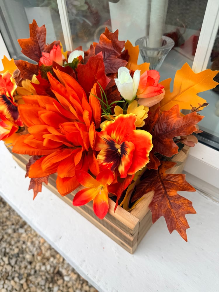 Image of Wooden Window Boxes 