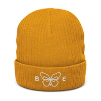 Image 4 of Recycled cuffed BttrFly beanie copy