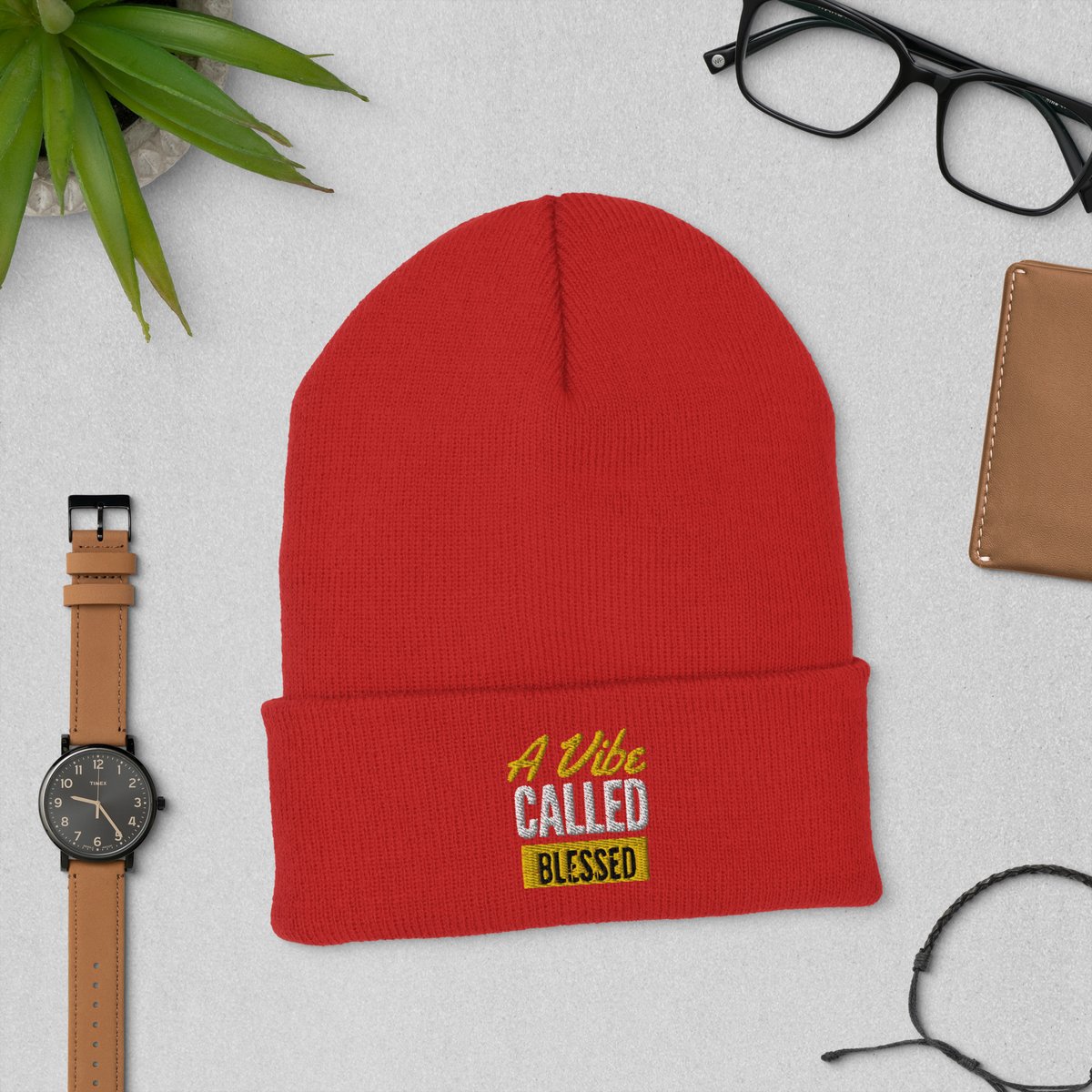 A vibe called blessed Beanie