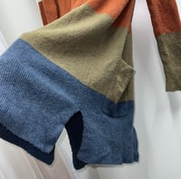 Image 5 of MADEWELL color block open sweater duster cardigan 