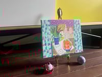 Image 2 of “Winter Window”, Acrylic on Canvas