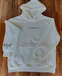 Image 1 of I Think You're Cute Original Hoodie(White)