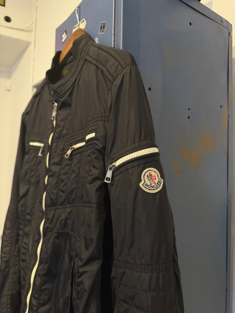 Image of Moncler Thyme Moto Puffer