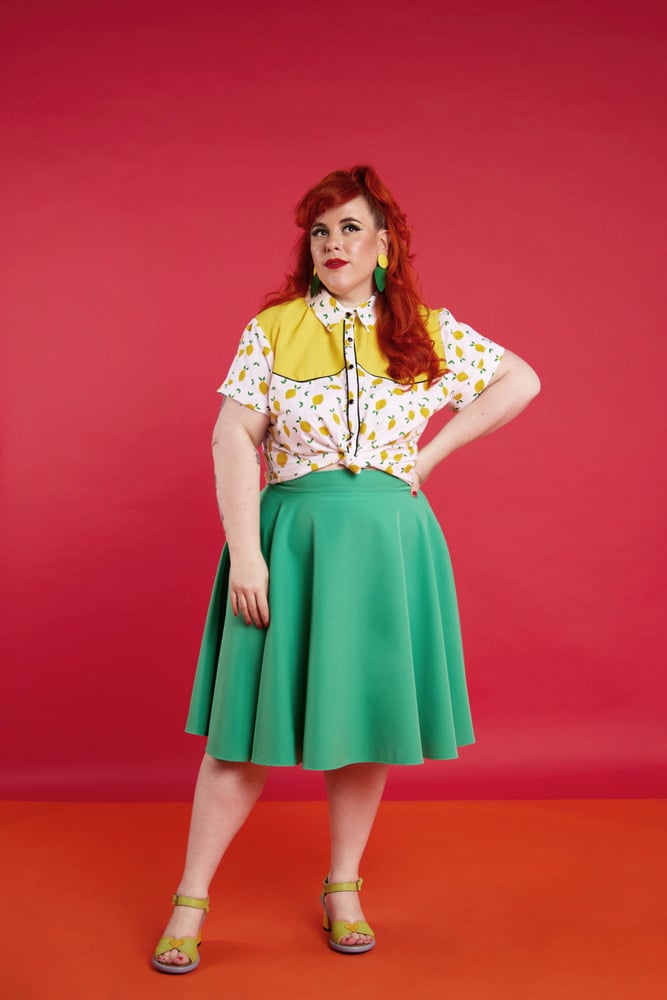 Image of Falda Charca Verde 