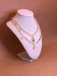 Image 1 of 'Golden Flower' Necklace Collection