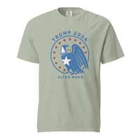 Image 1 of Trump 24 Eagle MAGA - Unisex Garment-Dyed Heavyweight T-shirt from PatriotsCo