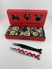 Image 2 of Minnie & Mickey Mouse Vday Tweezers 🖤❤️