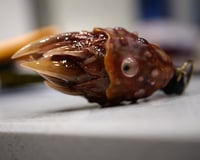 Image 9 of Little Monster Toothy pendant, OOAK,