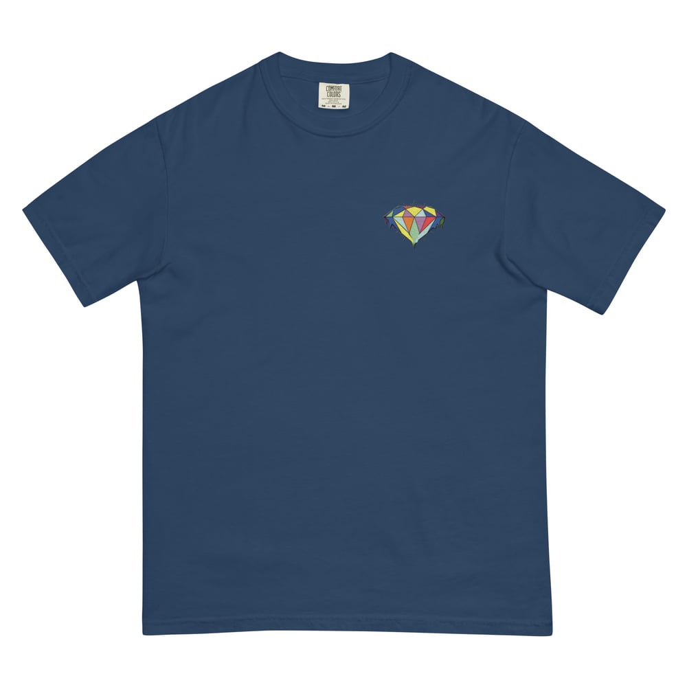 Image of embroidered logo tshirt