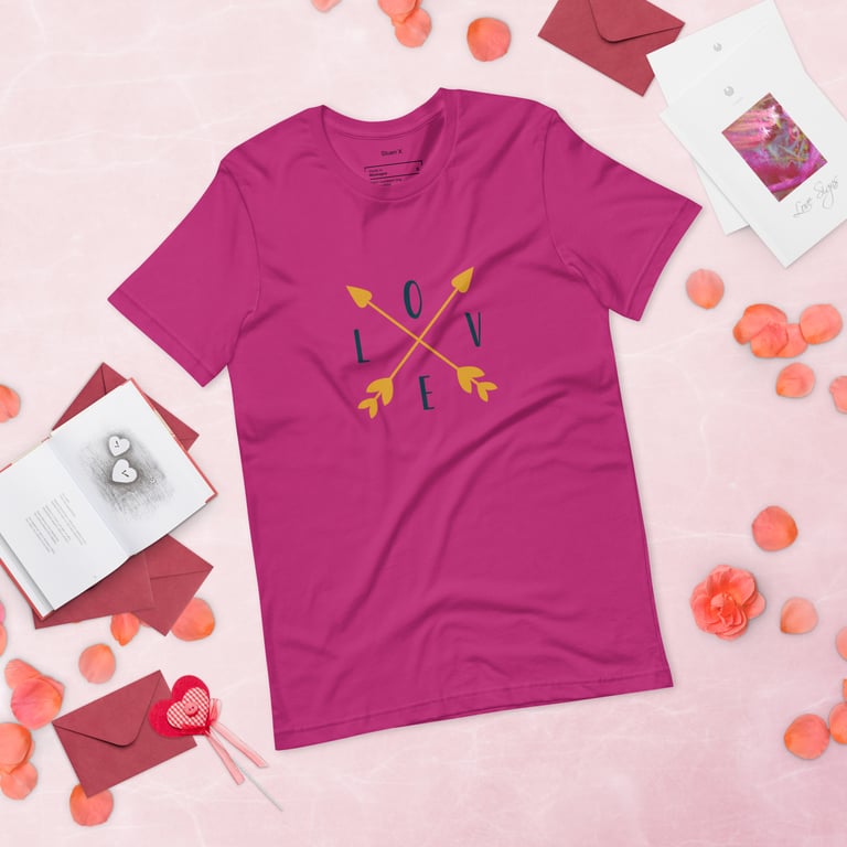 Shot With An Arrow of Love Unisex T-shirt Image 5