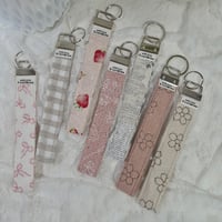 Image 1 of Fabric Wristlet Keychain