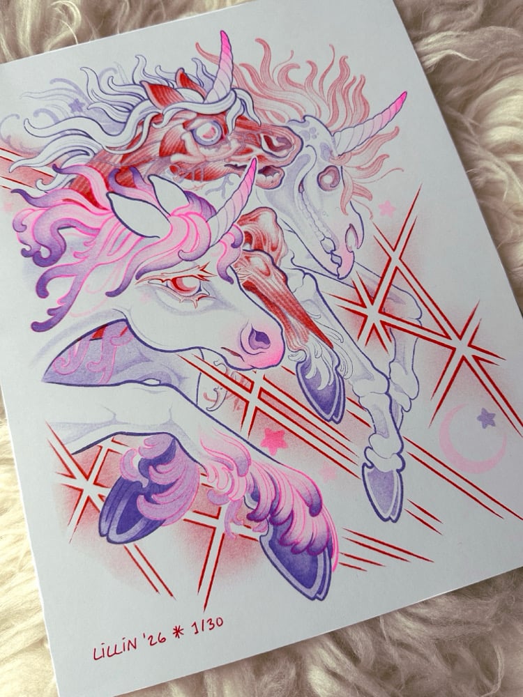 Entropy Risograph Print