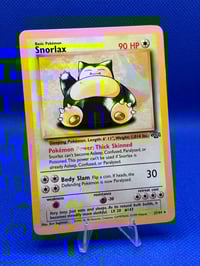 Image 1 of [INK ERROR] - Snorlax (27) - Jungle - Non Holo - Moderately Played