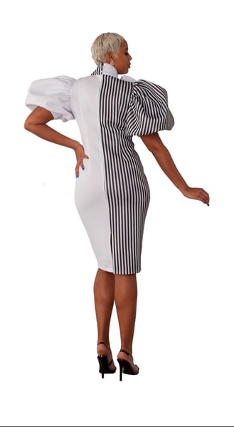 Image of Megan pinstripes Dress