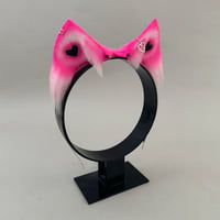 Image 3 of Pink/Black Heart Kitten