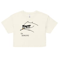 Image 3 of so healthy Women’s crop top 