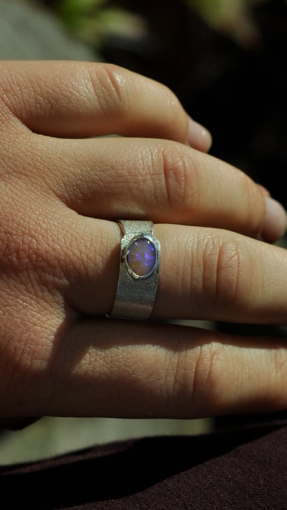 Image of Opal Wickelring